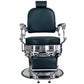 Havana Barber Chair - Chrome Frame - Black Upholstery